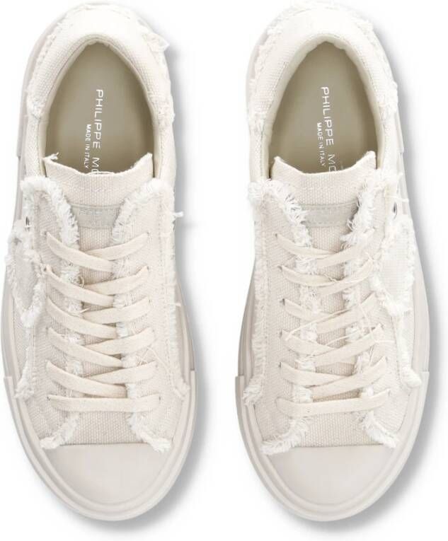 Philippe Model Sneakers Paris Haute Tennis Beige Dames