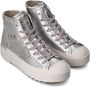 Philippe Model Zilveren Paris Haute Tennis Sneakers Vrouwen Gray Dames - Thumbnail 2