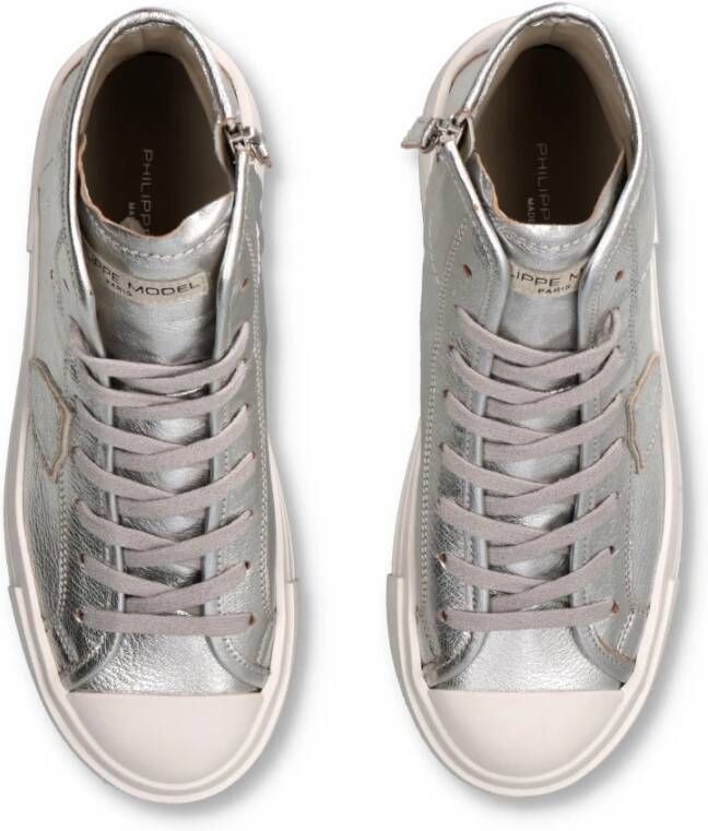 Philippe Model Sneakers Paris Haute Tennis Gray Dames