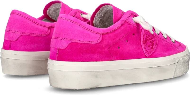 Philippe Model Sneakers Paris Haute Tennis Pink Dames