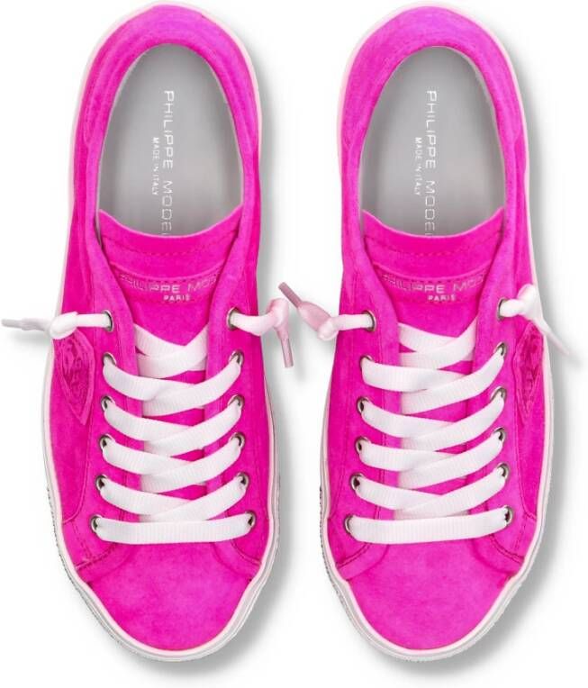 Philippe Model Sneakers Paris Haute Tennis Pink Dames