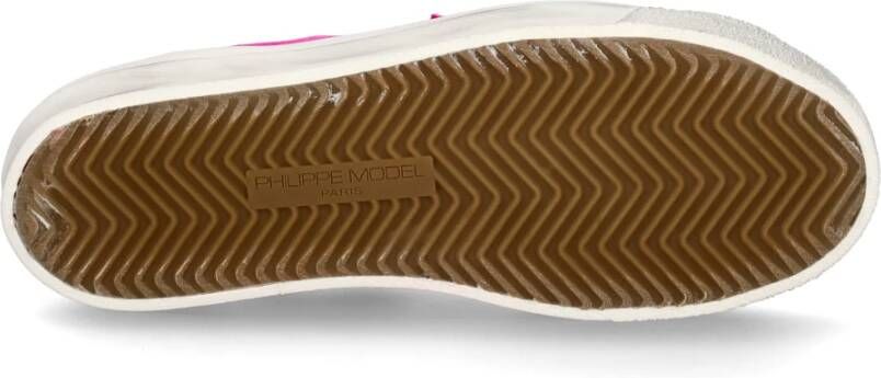 Philippe Model Sneakers Paris Haute Tennis Pink Dames