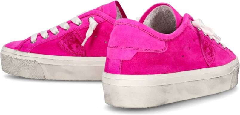 Philippe Model Sneakers Paris Haute Tennis Pink Dames