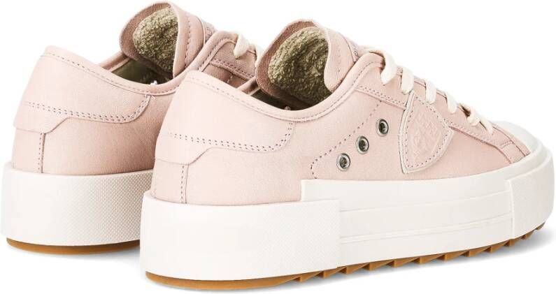 Philippe Model Sneakers Paris Haute Tennis Pink Dames