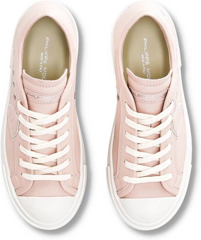 Philippe Model Sneakers Paris Haute Tennis Pink Dames