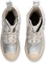 Philippe Model Sneakers Paris Haute Tennis Women Zwart Zilver White Dames - Thumbnail 9