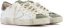 Philippe Model Vintage Gewassen Leren Sneakers met Militaire Suede Details Beige Heren - Thumbnail 10