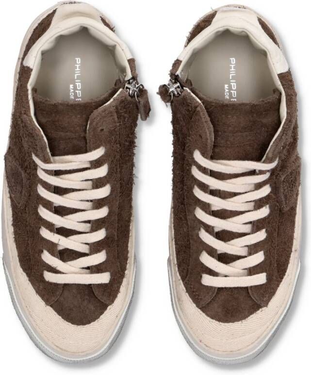 Philippe Model Sneakers Plaisir Tennis Brown Dames