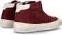 Philippe Model Plaisir Vintage Leren Sneakers Rood Heren - Thumbnail 8