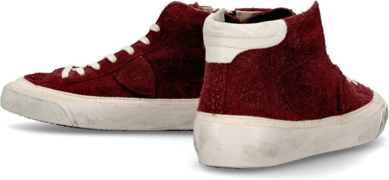 Philippe Model Sneakers Plaisir Tennis Red Heren