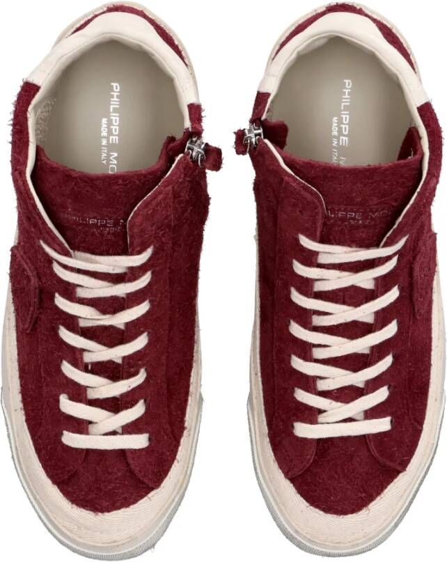 Philippe Model Sneakers Plaisir Tennis Red Heren