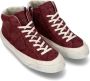 Philippe Model Plaisir Vintage Leren Sneakers Rood Heren - Thumbnail 12