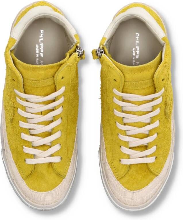 Philippe Model Sneakers Plaisir Tennis Yellow Dames