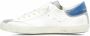 Philippe Model Witte lage top sneakers met asymmetrische band White - Thumbnail 2
