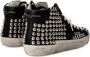 Philippe Model Zwarte High-Top Tennisschoenen Black Dames - Thumbnail 3