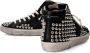 Philippe Model Zwarte High-Top Tennisschoenen Black Dames - Thumbnail 6