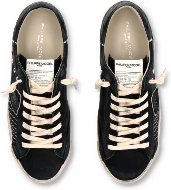 Philippe Model Sneakers Prsx Tennis Black Heren