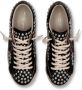 Philippe Model Zwarte Tennissneakers met Studs Black Heren - Thumbnail 4