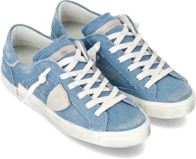 Philippe Model Sneakers Prsx Tennis Blue Dames