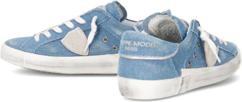 Philippe Model Sneakers Prsx Tennis Blue Dames