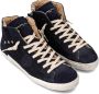 Philippe Model Blauwe Hoge Top Sneakers Faux Fur Voering Black Heren - Thumbnail 2