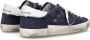 Philippe Model Sneakers met Used-Look van suède Blue Heren - Thumbnail 9