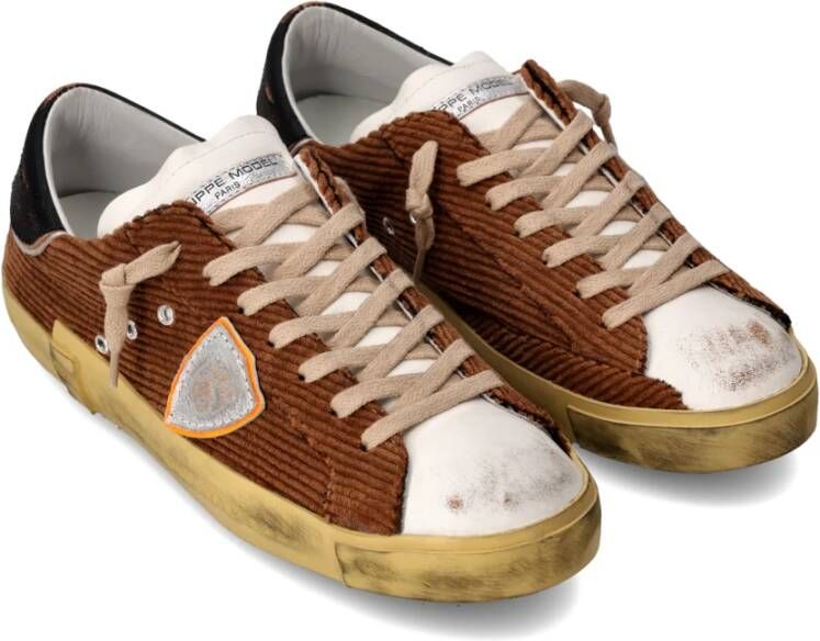 Philippe Model Sneakers Prsx Tennis Brown Heren