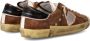 Philippe Model Cognac Corduroy Urban Sneakers Multicolor Heren - Thumbnail 4