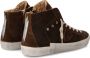 Philippe Model Vintage suède sneakers met teddy voering Brown Heren - Thumbnail 8