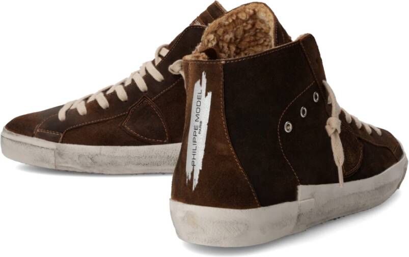 Philippe Model Sneakers Prsx Tennis Brown Heren