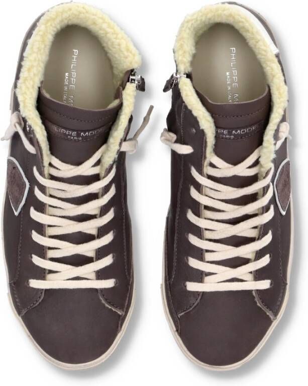 Philippe Model Sneakers Prsx Tennis Brown Heren