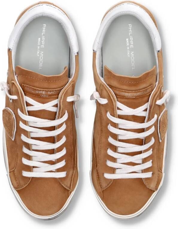 Philippe Model Sneakers Prsx Tennis Brown Heren