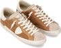 Philippe Model Lage suède sneakers met schild spoiler Brown Heren - Thumbnail 6