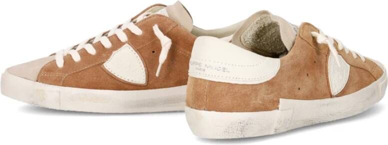 Philippe Model Sneakers Prsx Tennis Brown Heren