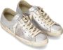 Philippe Model Low-Top Sneakers Prsx Low Woman in zilver - Thumbnail 3