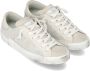 Philippe Model Gelamineerd Leren Sneakers Zilver Wit Gray Dames - Thumbnail 11