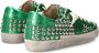 Philippe Model Studded Leather Urban Sneakers Green Dames - Thumbnail 3