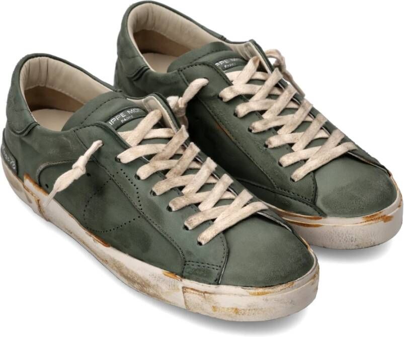 Philippe Model Sneakers Prsx Tennis Green Heren