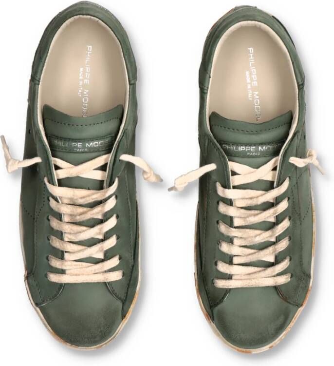 Philippe Model Sneakers Prsx Tennis Green Heren