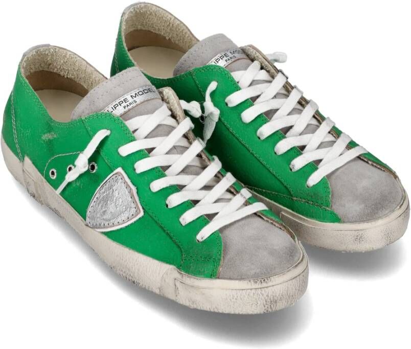 Philippe Model Sneakers Prsx Tennis Green Heren