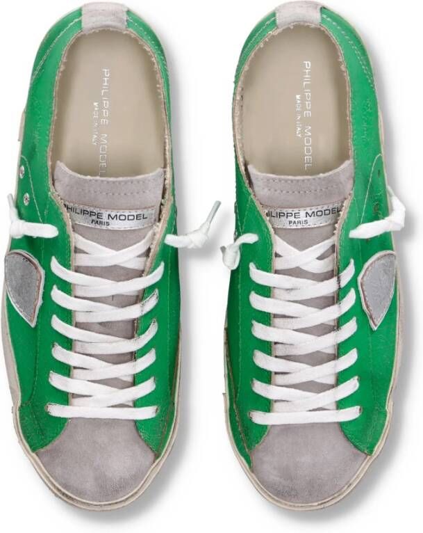 Philippe Model Sneakers Prsx Tennis Green Heren