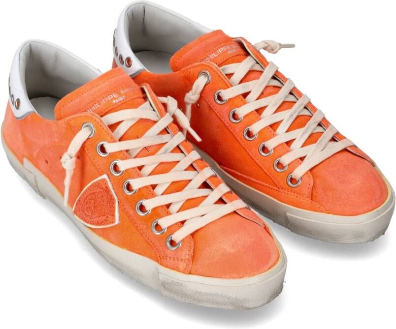 Philippe Model Sneakers Prsx Tennis Orange Heren