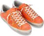 Philippe Model Ambachtelijke Oranje Suède Sneakers Orange Heren - Thumbnail 2