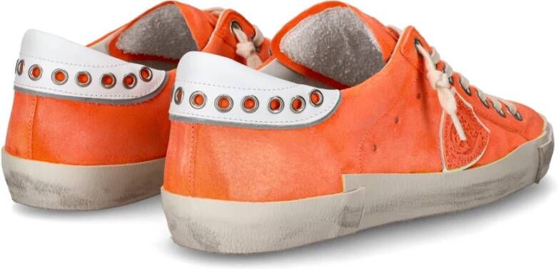 Philippe Model Sneakers Prsx Tennis Orange Heren