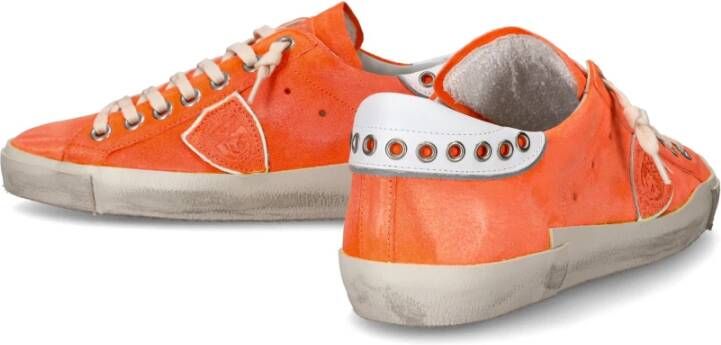 Philippe Model Sneakers Prsx Tennis Orange Heren