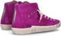 Philippe Model Fuchsia Suède Hoge Sneakers Pink Dames - Thumbnail 4