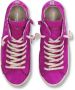 Philippe Model Fuchsia Suède Hoge Sneakers Pink Dames - Thumbnail 5