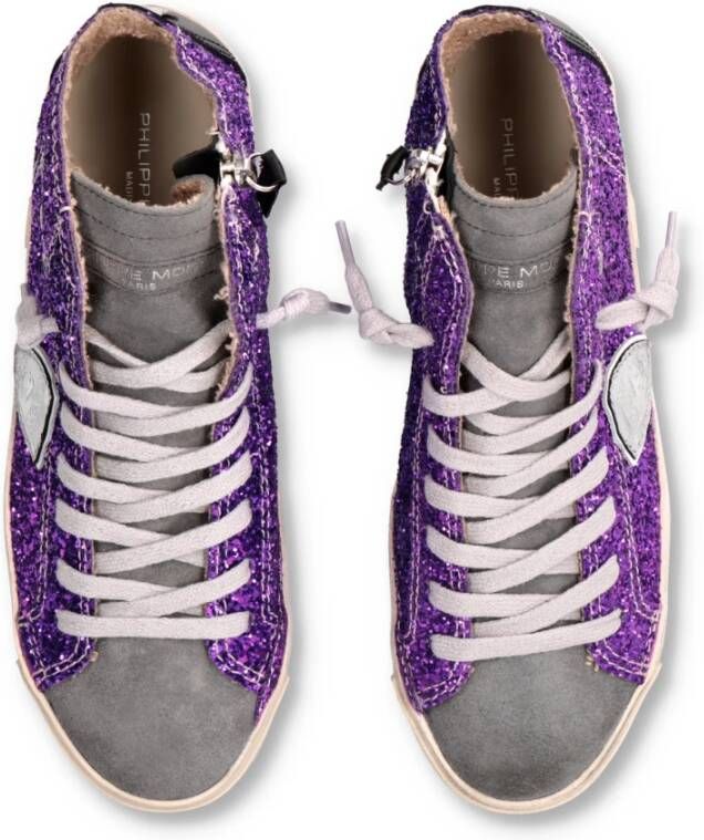 Philippe Model Sneakers Prsx Tennis Purple Dames