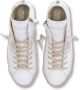 Philippe Model Vernielde Logo Patch Sneakers White Dames - Thumbnail 5