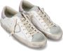 Philippe Model Wit Roze Logo Patch Sneakers White Dames - Thumbnail 7